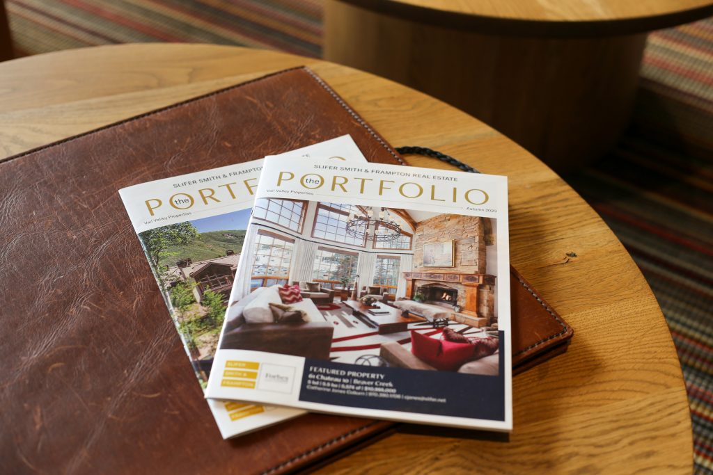 Luxury property magazine in Vail Colorado
