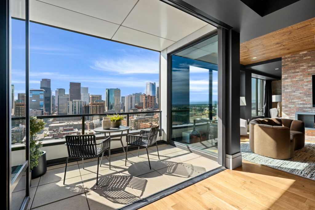 City view from the Coloradan Penthouse #1934.